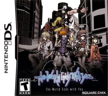 World Ends with You, The (USA) box cover front